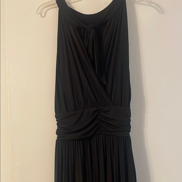 Hale Bob Black Sleeveless Dress